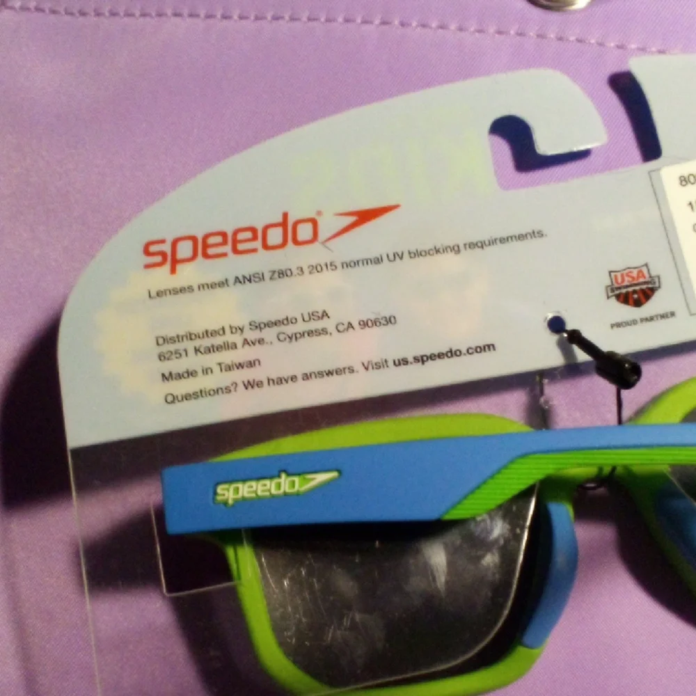 NWT! Speedo Kids Sunglasses